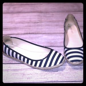 Nine West striped flats